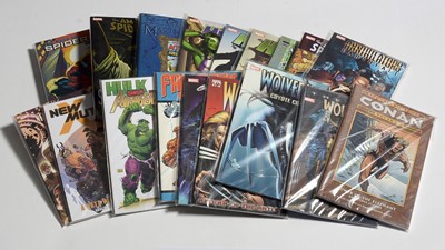Lot 129 - Marvel Comics Albums and Books
