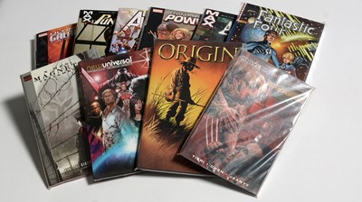 Lot 110 - Marvel Comics Albums and Books