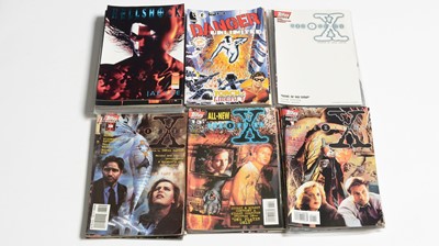 Lot 323 - X Files by Topps and other comics by independent publishers