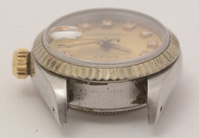 Lot 534 - Rolex Oyster Perpetual Datejust: a steel cased automatic lady's wristwatch