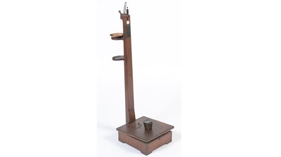 Lot 1321 - John Joseph Merlin : A George III  Personal Weighing Machine or Sanctorius's Balance