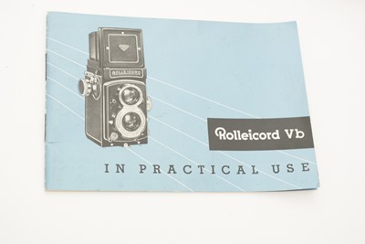 Lot 801 - A Rolleicord Vv TLR camera