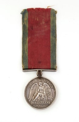 Lot 977 - Waterloo Medal awarded to George Gray, 1st Battalion 79th Regiment of Foot (Cameron Highlanders)