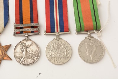 Lot 137 - A Queens South Africa medal, and other medals