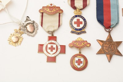 Lot 137 - A Queens South Africa medal, and other medals
