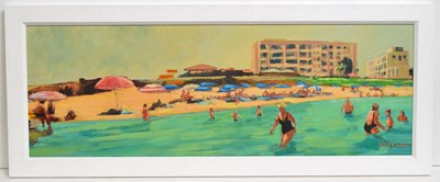 Lot 645 - Peter Collins - Spain Holiday 1960 | oil