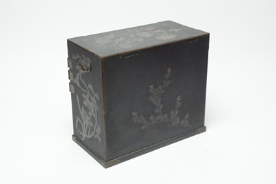 Lot 266 - A Japanese Kodansu table top cabinet