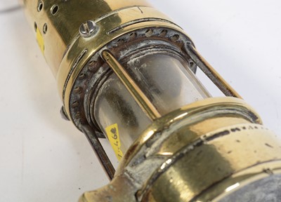 Lot 702 - A Motorcycle lamp, miner's lamp and other items.