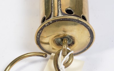 Lot 702 - A Motorcycle lamp, miner's lamp and other items.