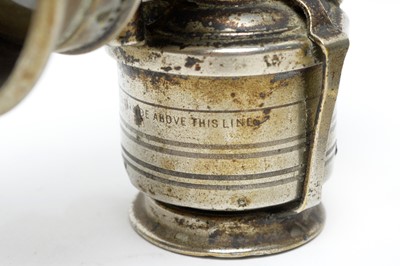 Lot 702 - A Motorcycle lamp, miner's lamp and other items.