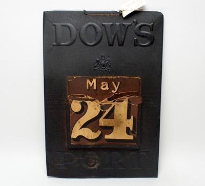 Lot 721 - Dow's Port advertising calendar