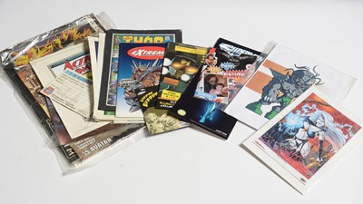 Lot 541 - Comics and Artwork - Various