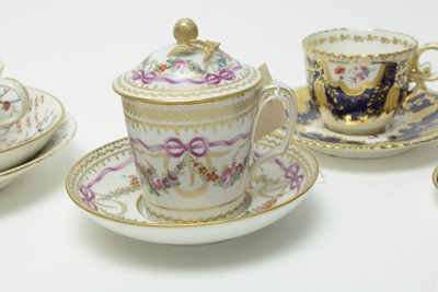 Lot 389 - A selection of 19th Century tea wares