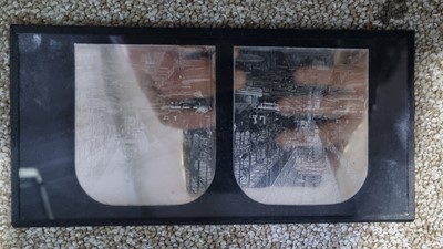 Lot 824 - Negretti and Zambra stereoscope daguerreotype of The South Nave, Crystal Palace