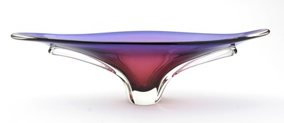 Lot 85 - Murano elliptical dish
