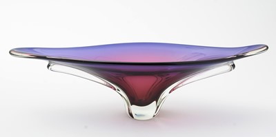 Lot 85 - Murano elliptical dish