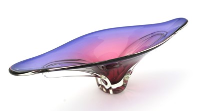 Lot 85 - Murano elliptical dish