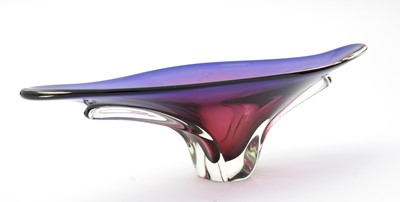 Lot 85 - Murano elliptical dish