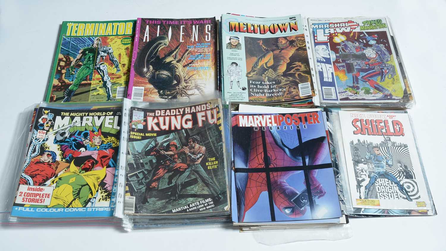 Lot 128 - Comics, Magazines and Posters by