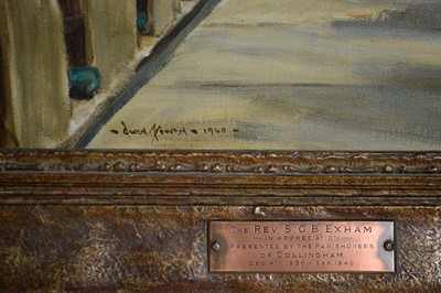 Lot 1085 - Owen Bowen - St Oswald's Church, Collingham | oil