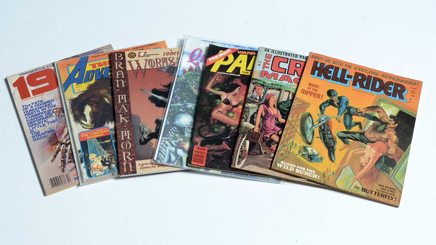 Lot 638 - Crime and Adventure Magazines