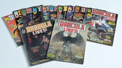 Lot 639 - Dracula Lives Magazine by Curtis