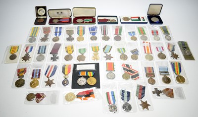 Lot 1075 - A collection of 20th Century medals