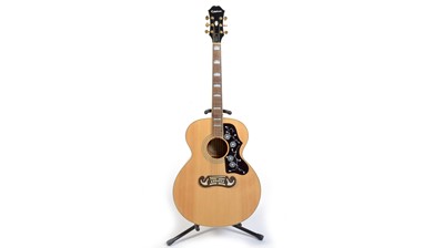 Lot 811 - Epiphone  EJ 200NA guitar