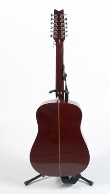 Lot 820 - Washburn D-12-12N guitar