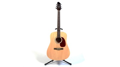 Lot 840 - Woodstock WHW41101 acoustic guitar