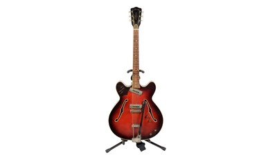 Lot 844 - A 1960's Framus semi-acoustic guitar