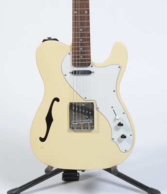 Lot 853 - Marlin Thinline Telecaster style guitar