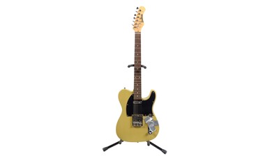Lot 857 - Jim Deacon Tele style guitar