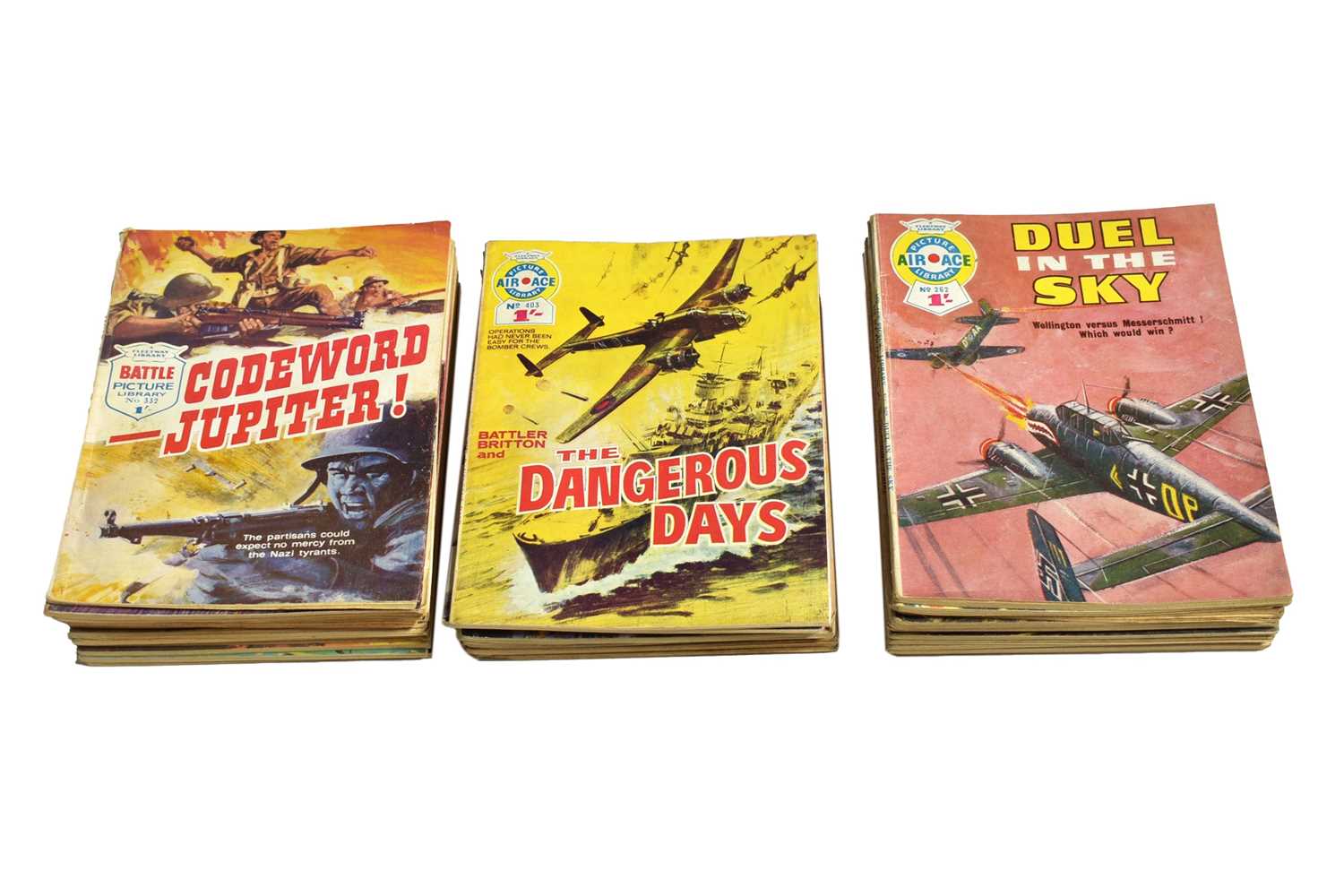 Lot 5 - Battle Picture Library and Air Ace Picture Library by Fleetway