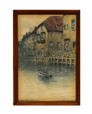 Lot 751 - Victor Noble Rainbird - On the Tyne - Old Shields | watercolour