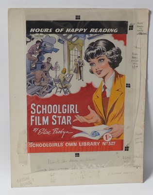 Lot 760 - Original Front Cover Artwork Fleetway Publications' girls comic "Princess Picture Library"