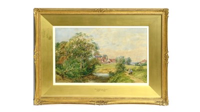 Lot 1081 - Henry Jutsum - Near Godalming, Surrey | watercolour