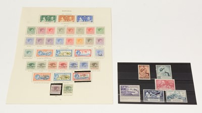 Lot 871 - George VI Bahamas complete sets from 1937-1949