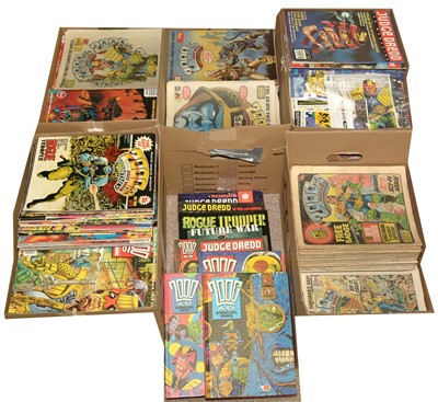 Lot 272 - 2000 AD Comics, Graphic Novels and Annuals