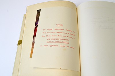 Lot 982 - Shakespeare’s Hamlet, illustrated by W.G. Simmonds
