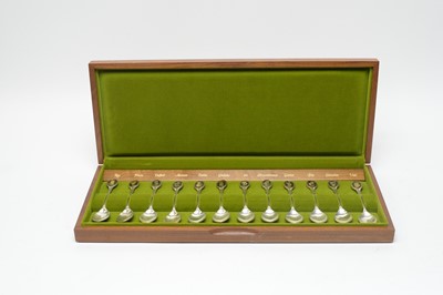 Lot 150 - The Royal Horticultural Society Flower Spoons