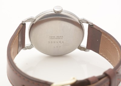 Lot 540 - Breitling: an Art Deco steel cased manual-wind wristwatch