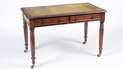 Lot 1448 - An early Victorian mahogany writing table