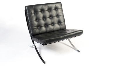Lot 43 - After Ludwig Mies van der Rohe: a 'Barcelona' chair