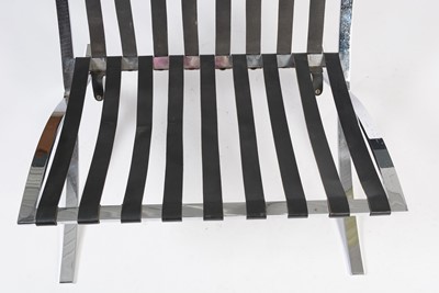 Lot 43 - After Ludwig Mies van der Rohe: a 'Barcelona' chair