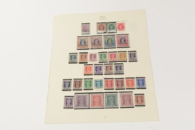 Lot 883 - George VI India sets all mounted mint