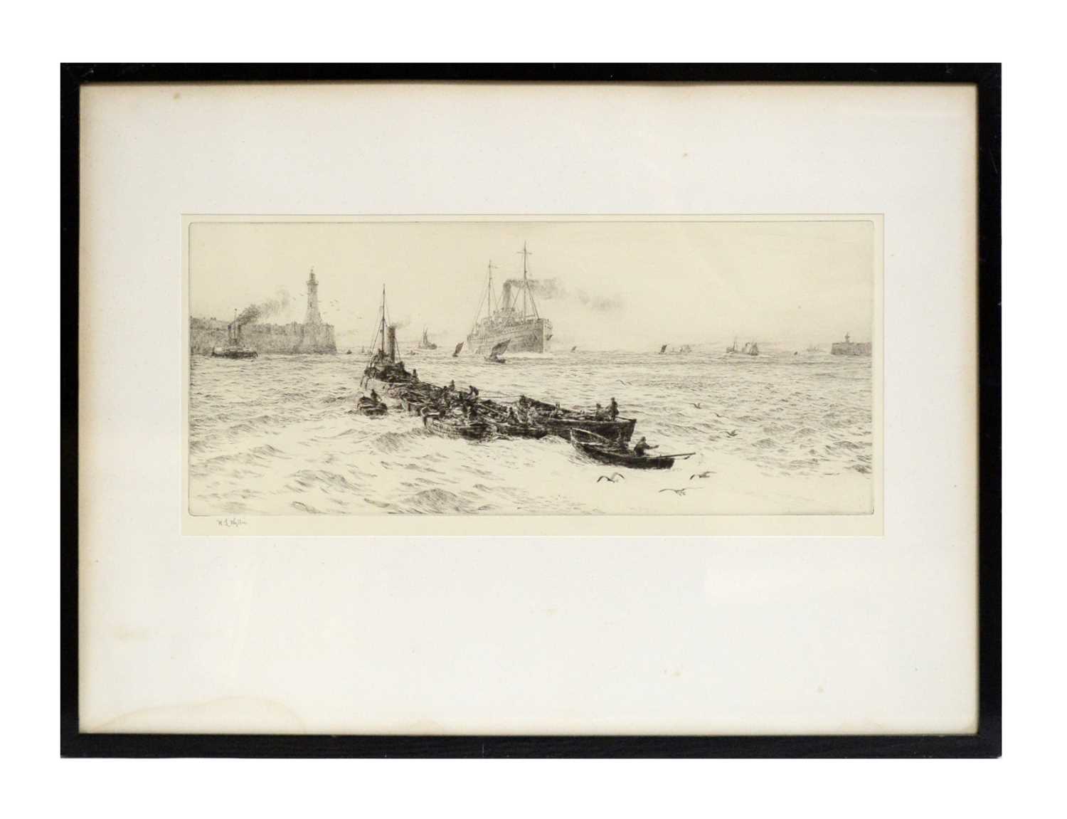 Lot 725 - William Lionel Wyllie - High and Low Lights | etching