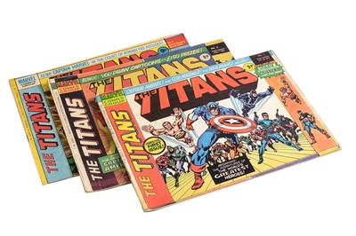 Lot 383 - The Titans by British Marvel comics