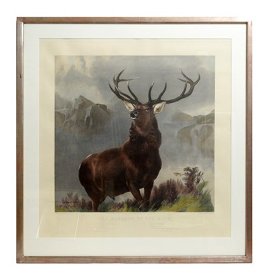 Lot 715 - After Sir Edwin Henry Landseer - The Monarch of the Glen | engraving