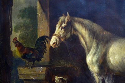 Lot 798 - 19th Century - Farmyard Friends | oil